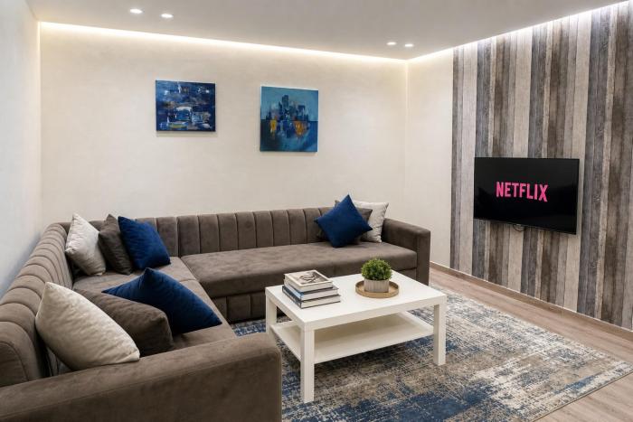 Modern Studio Walk to Hercules Cave & Achakkar Beach Free Parking AC WiFi 1