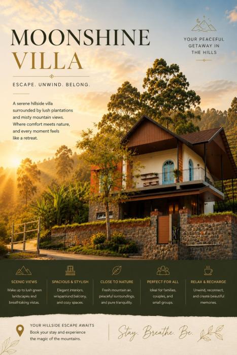Moonshine villa
