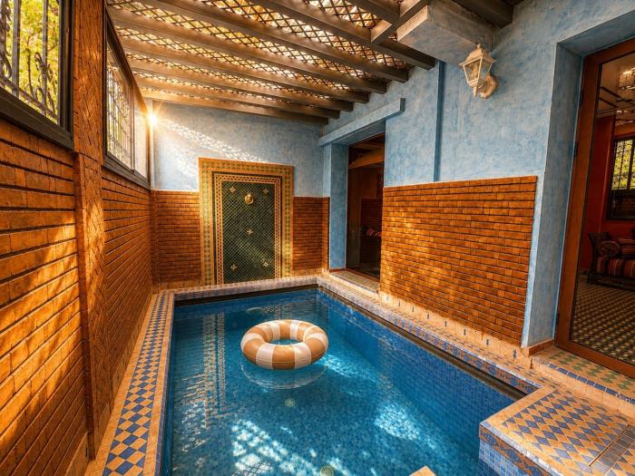 Heart of Marrakech Private Pool Riad style flat