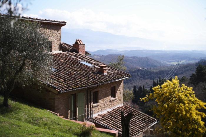 Chianti Villa with Panoramic Views & Private Pool