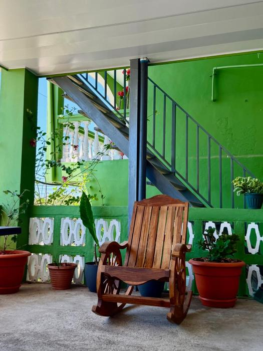 Habitación privada con baño compartido y AC