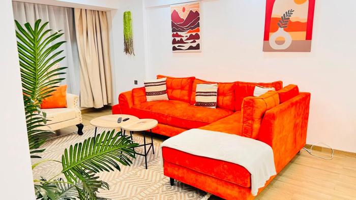 The Marina Luxe 2BR with DSQ in Westlands Near Sarit Center with Rooftop Pool and Gym