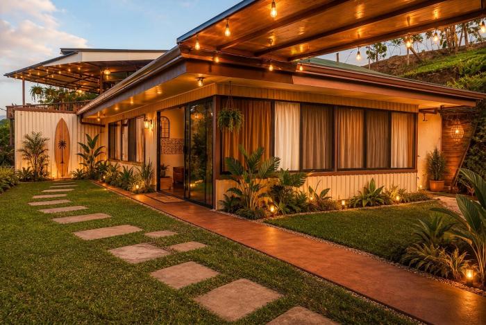 Home w Surrounding Lake Arenal & Volcano Views!