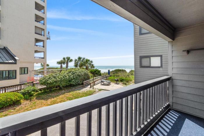 Ocean View 2BR • First-Floor • Cherry Grove • Sea Cabin 125-B