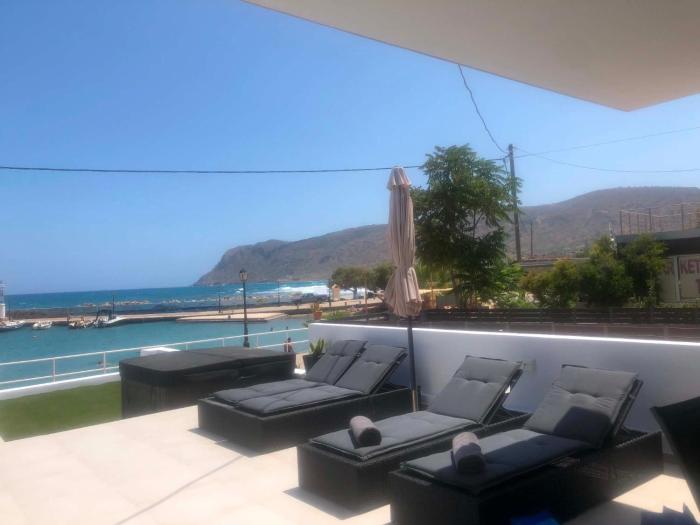 Milatos Beach front Luxury Beach house
