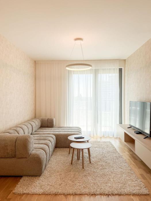 NEW Bright 1BR Metropolis Downtown AC Free Parking