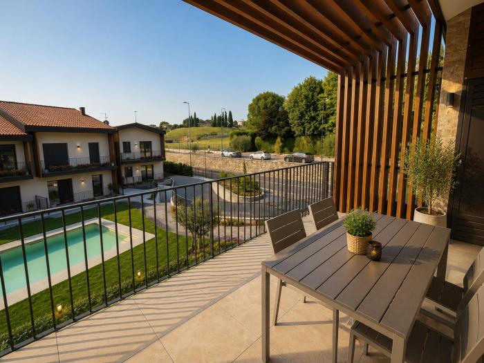 Luxury Flat with Terrace in Residence with Pool