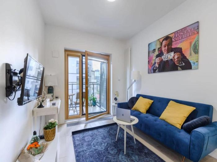 Warsaw City Apartment with Balcony