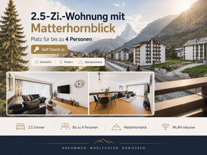 Alpine Auszeit mit Matterhornblick