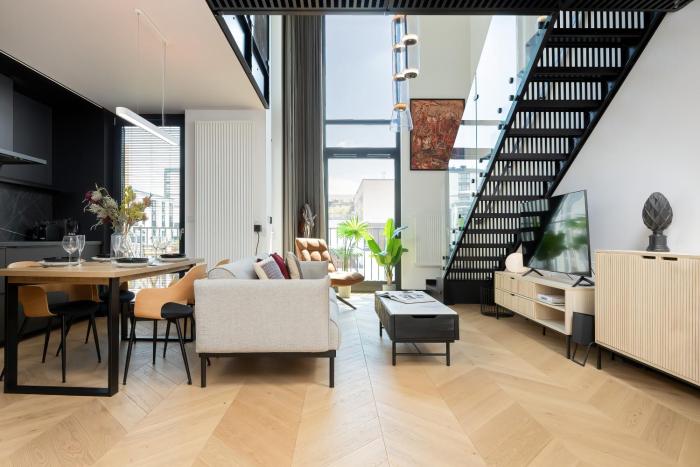 Żoliborz LUX Apartment with Parking and Balcony by Renters Prestige