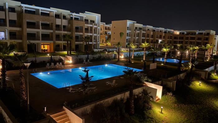 Luxury Apartment at Prestigia Plage des Nations Golf City