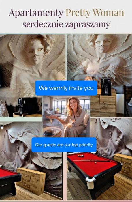 Apartamenty PRETTY WOMAN 100 m town square 24h - nocleg Bytom Chorzów Katowice