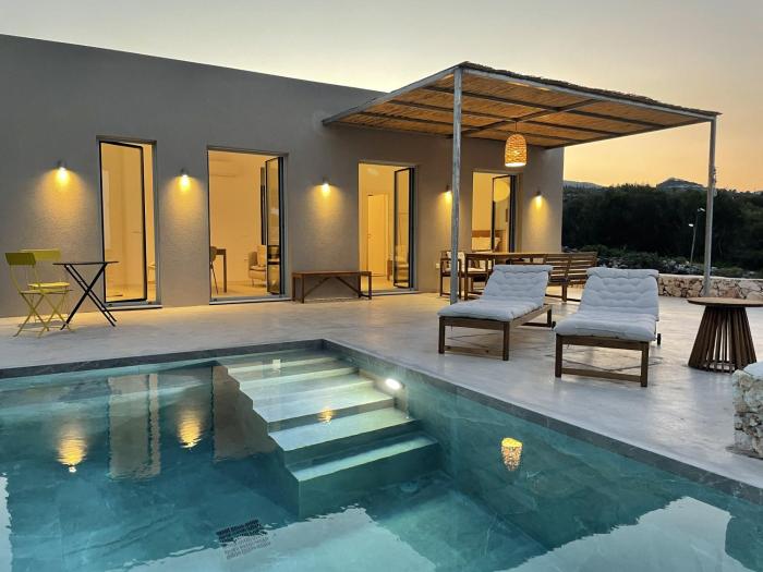 Petritou Villa with Panoramic Sea View and Private Infinity Pool