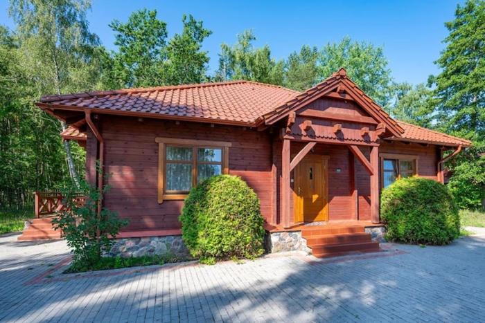 Comfortable holiday home with a fireplace