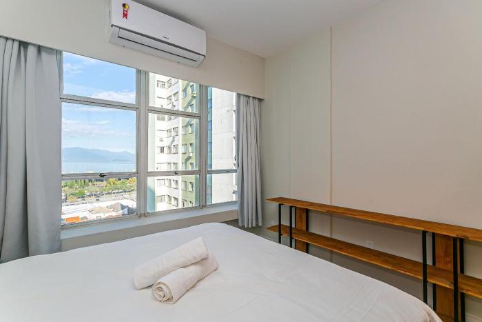 Belo loft no centro com vista mar, Floripa VLR802