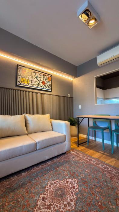 Depto premium en Palermo con balcón, pileta, gym