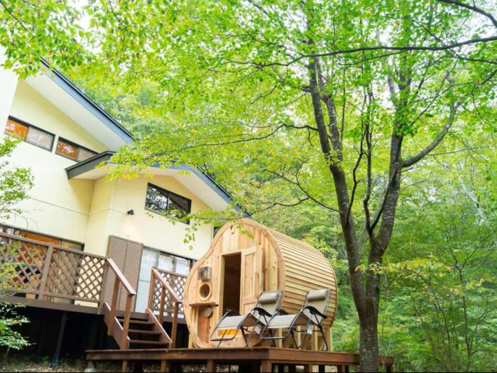 rinne 2nd living Sauna Villa Nasu
