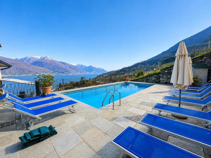 Luxury Residence La Pianca - Pool and Terrace Lake View