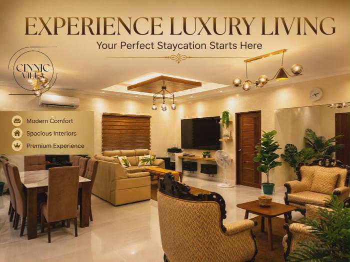 Modern Luxury Villa Private Pool Pet Friendly 4 Bedrooms Karaoke Netflix and Chill