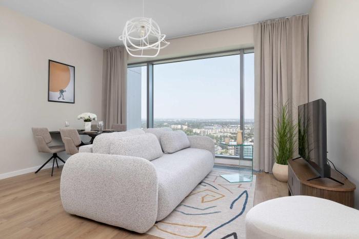 Air Conditioned Apartment in Katowice Center with Parking by Renters Prestige