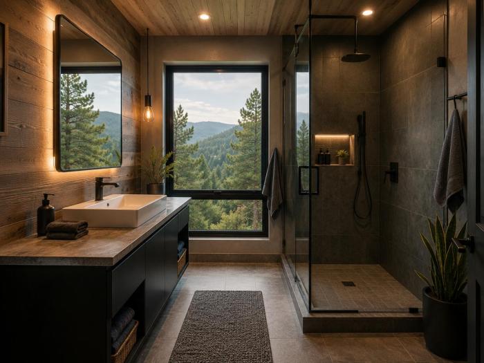 Beautiful Cabin Mountain View