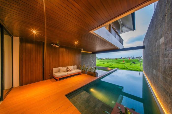Nava V8 - 3BR Villa Rice Field View in Canggu