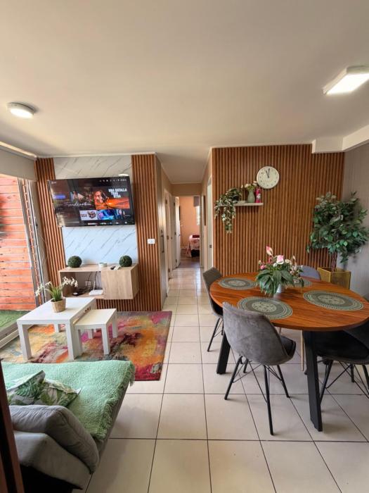 Dep céntrico 3H - 2 baños - parking privado-calefacción-wifi