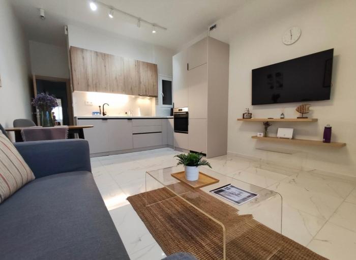 Near Beach & Pefkias Forest -Cozy Minimalist Flat