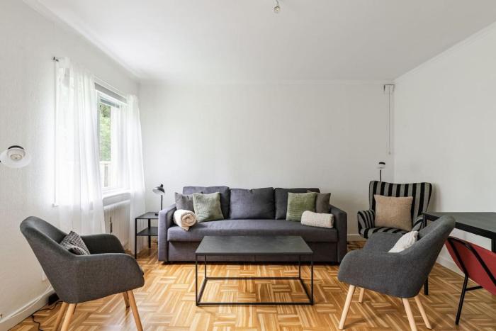 Peaceful 1BR Apartment in Guldsmedshyttan