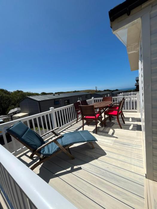 Stunning Woolacombe Seaview 3 Bedroom Caravan