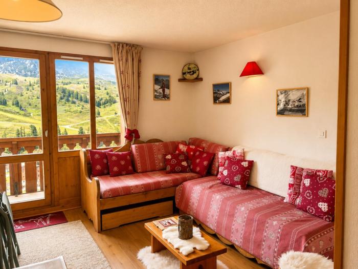 2 pièces confortable près des pistes, balcon, WIFI - FR-1-181-2146