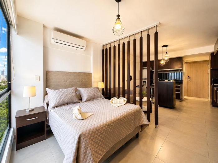 Comfortable Studio en Equipetrol Ideal para trabajo