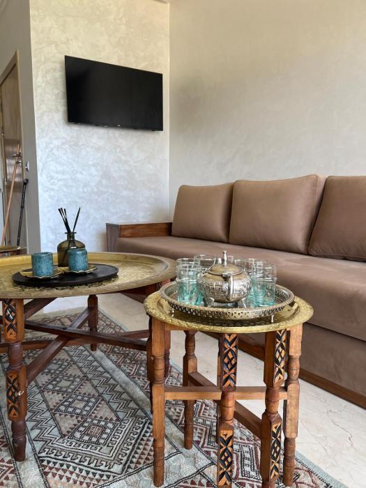 Appartement avec piscine en bord de mer