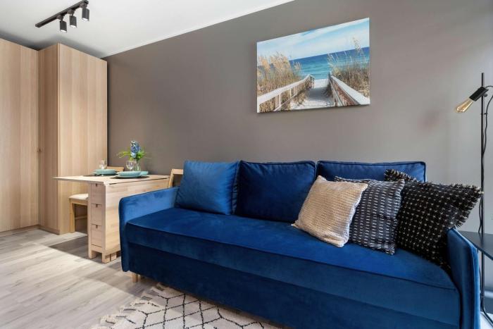 Przytulny Apartament z Miejscem do Pracy by Noclegi Renters