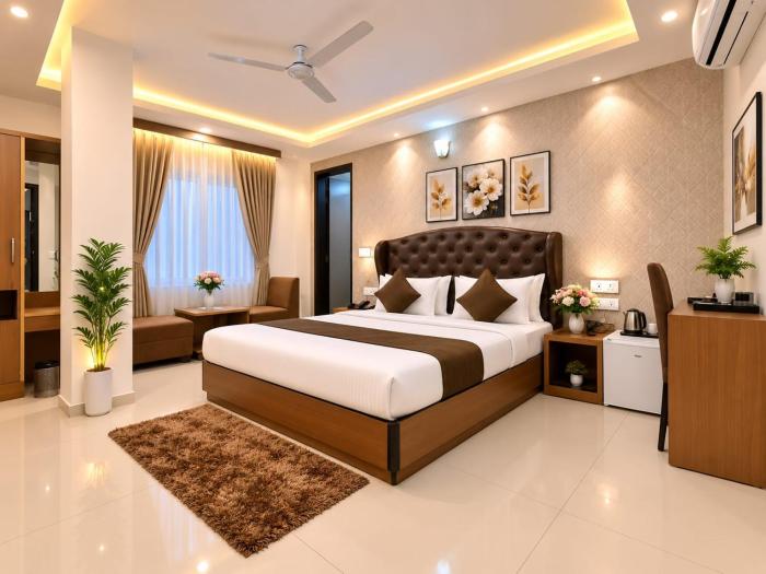 Hotel The Sky Nest Suites Near Delhi IGI Airport