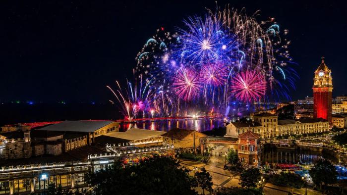 Kings India Fireworks View - Sunset Town