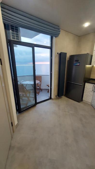 New flat 3 rooms Gonio first line near the sea 60 sq m