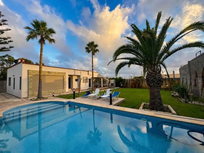 Villa à Sidi Rahal 300m de la plage avec piscine
