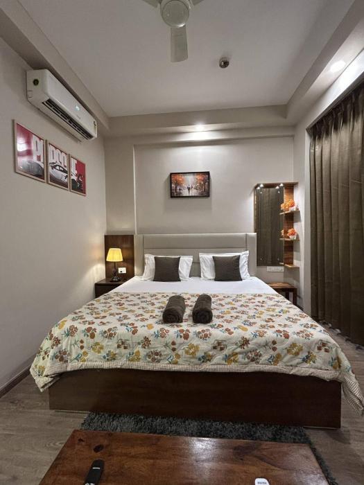 Luxury Stay for Solo Couple Triple Near Pari Chowk Expo Mart for up 4 guests