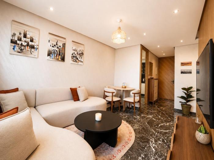 Elite Garden - Élégant Appartement 2 Chambres