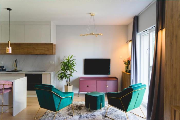Capital Towers - Apartament Glamour w centrum miasta z widokiem na rzekę i park