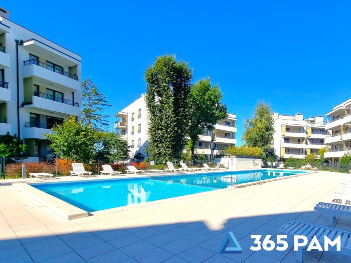 365PAM - White Olive Apartament - BASEN ZEWNĘTRZNY, KORT TENISOWY, SIŁOWNIA, PLAC ZABAW, BOISKO W CENIE