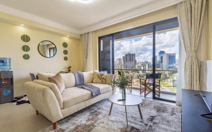 Cosy 1 bedroom Apartments in Westlands with pool