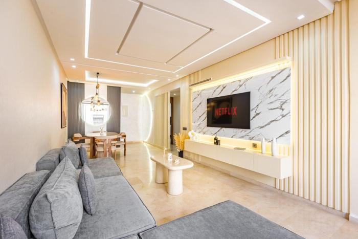 Appartement lumineux, 5min Menara Mall et M Avenue