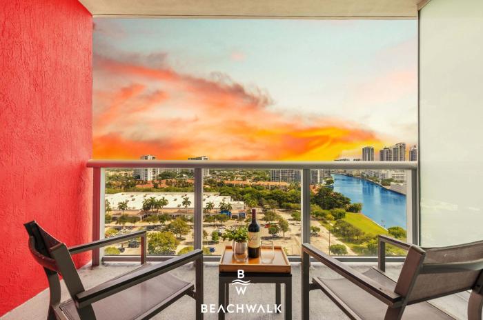 Breezy Studio with Marina View & Balcony