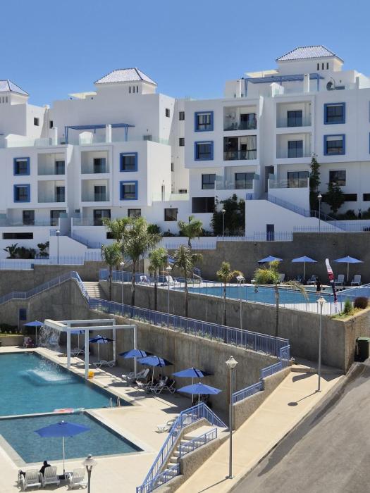 Dar Zeyna - Appartement Vue sur Mer avec 6 piscines - Mdiq Tetouan
