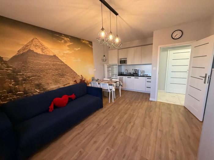 Klimatyzowany Apartament EGIPT z sauną i miejscem parkingowym