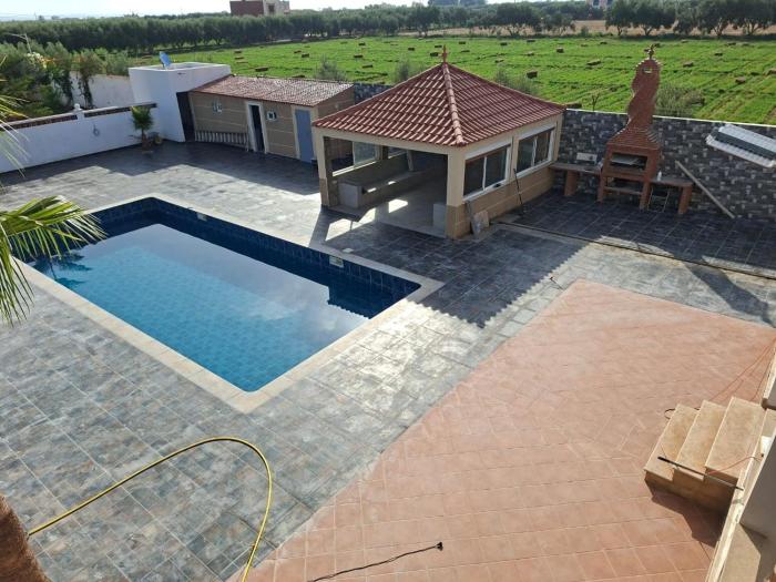 Bungalow avec piscine