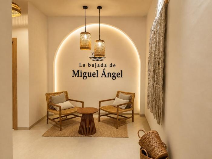La Bajada de Miguel Ángel cerca de la playa