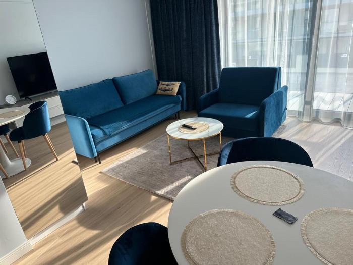Apartament D201 - Rezydencja Niechorze z dostępem do Basenu, Sauny i Jacuzzi